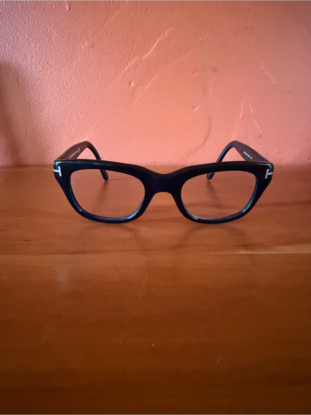 Tom Ford Black Cat-Eye Optical Frames